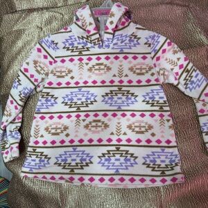 The Children’s Place Aztec Print Fleece Pullover